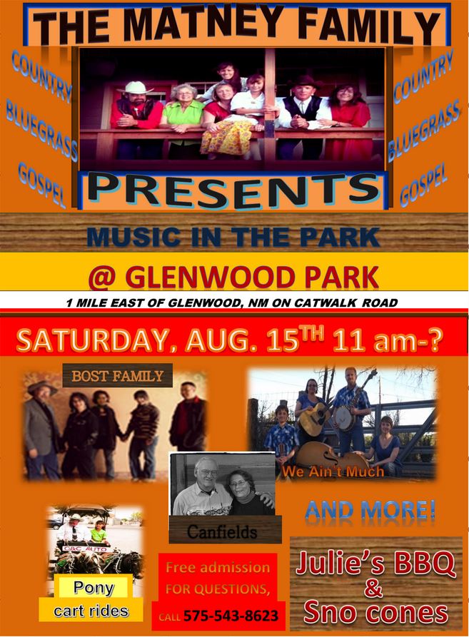 August 14th, 2015: Matney Music Festival
