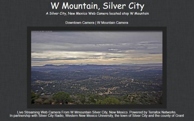 LivefromSilver.com W Mountain Camera is Live!