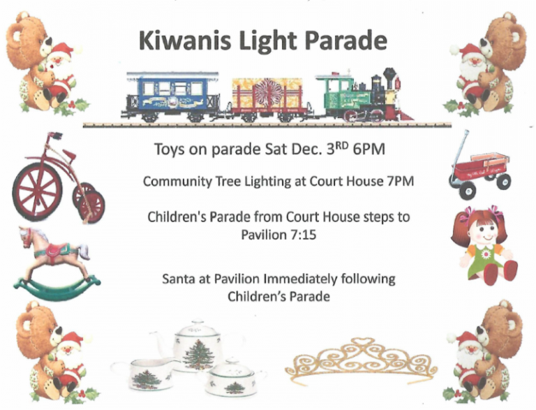 Deming Kiwanis Light Parade this Saturday