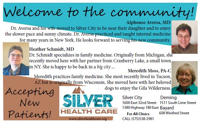 Silver Health Care Welcomes New Physicians