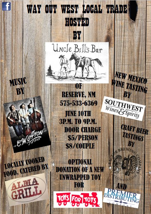 Uncle Bill’s Bar Way Out West Local Trade Coming Up