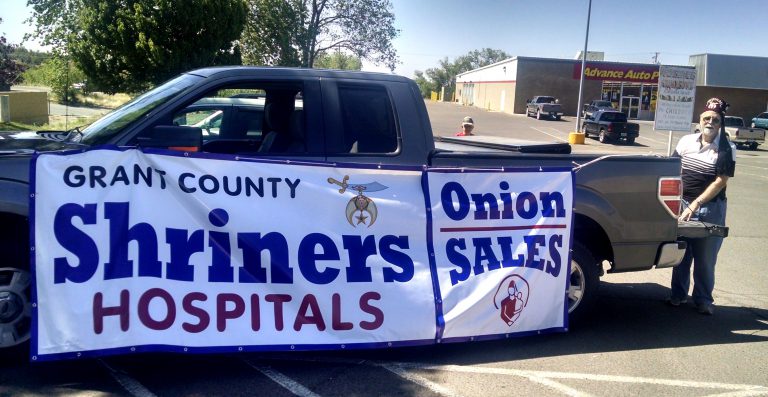 Shriner’s Hospital Sweet Onion Sale to be held Saturday, June 3rd, 2017