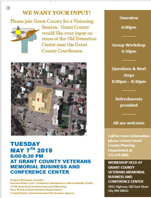 Grant County Workshop and Public Input Session