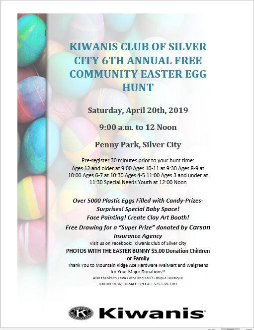 6th Annual Kiwanis Free Community Easter Egg Hunt