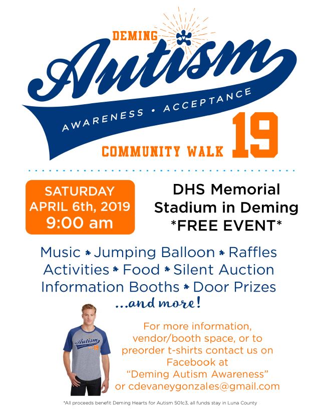 Deming Autism Walk 2019