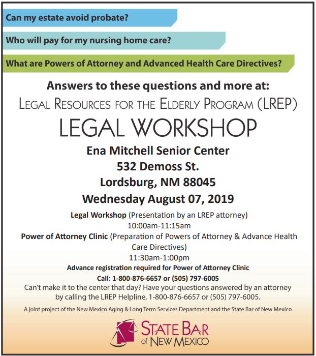 Hidalgo Medical Services Hosts LREP Free Legal Workshop in Lordsburg