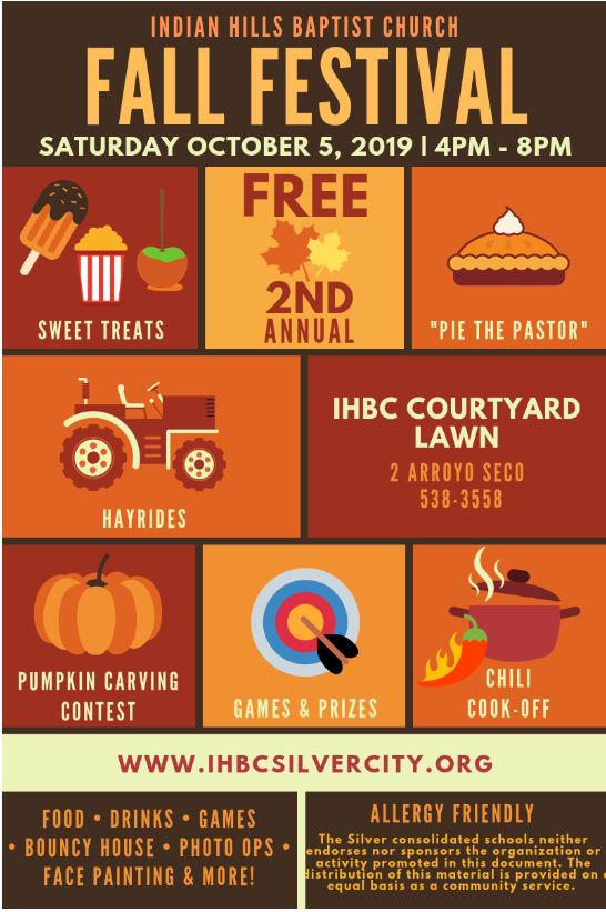 Indian Hills Baptist Church Fall Festival