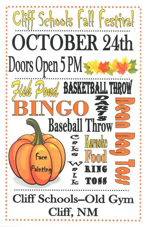 Cliff School Fall Festival