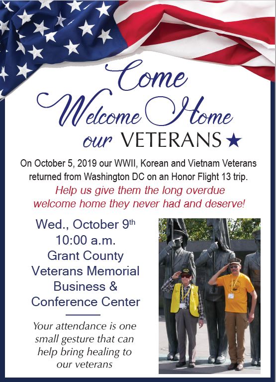 Welcome Home to Our Veterans Celebration!