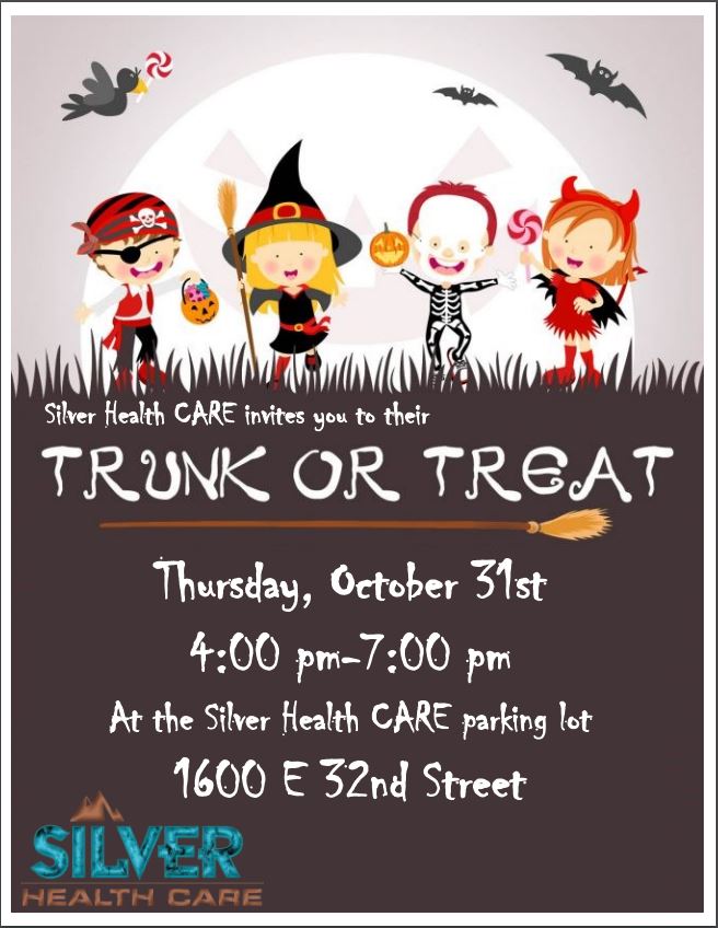 Silver Health Care Trunk or Treat