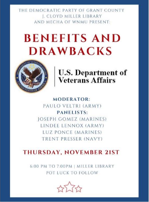 Veterans Panel: Benefits and Drawbacks