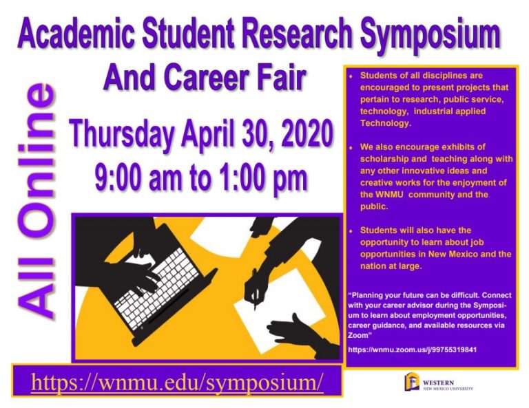 WNMU Academic Student Research Symposium and Career Fair