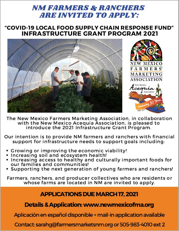 New Mexico Infrastructure Grant Program 2021
