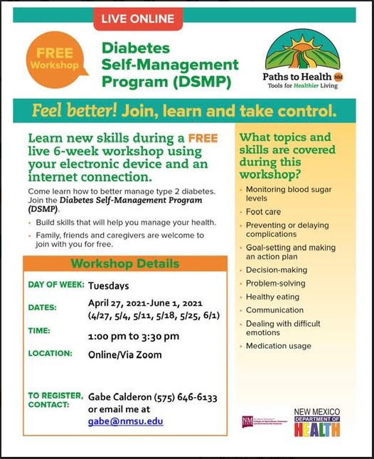 Free Diabetes Self Management Program