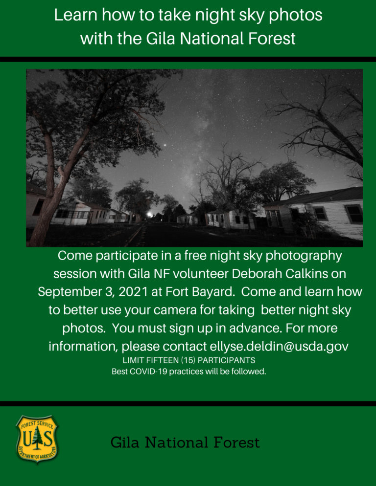 Gila National Forest Night Sky Photography Session