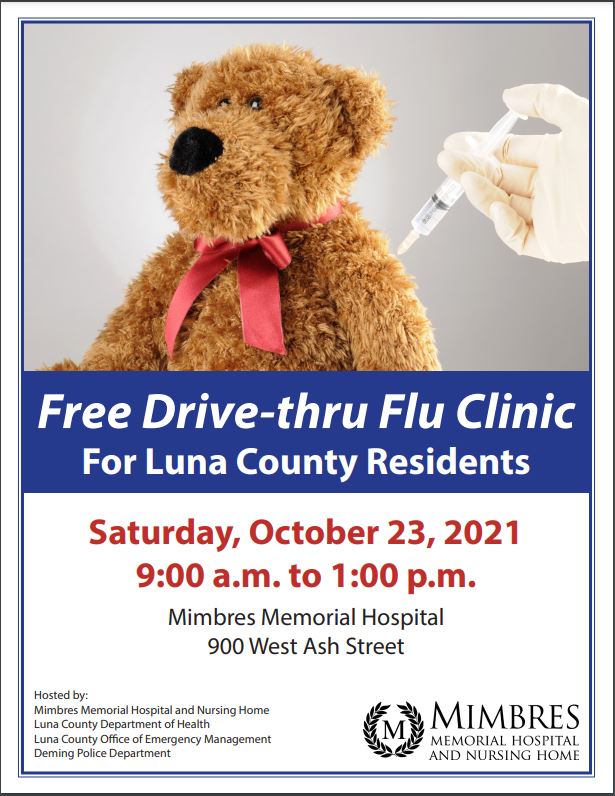 Luna County Free Drive-Thru Flu Clinic