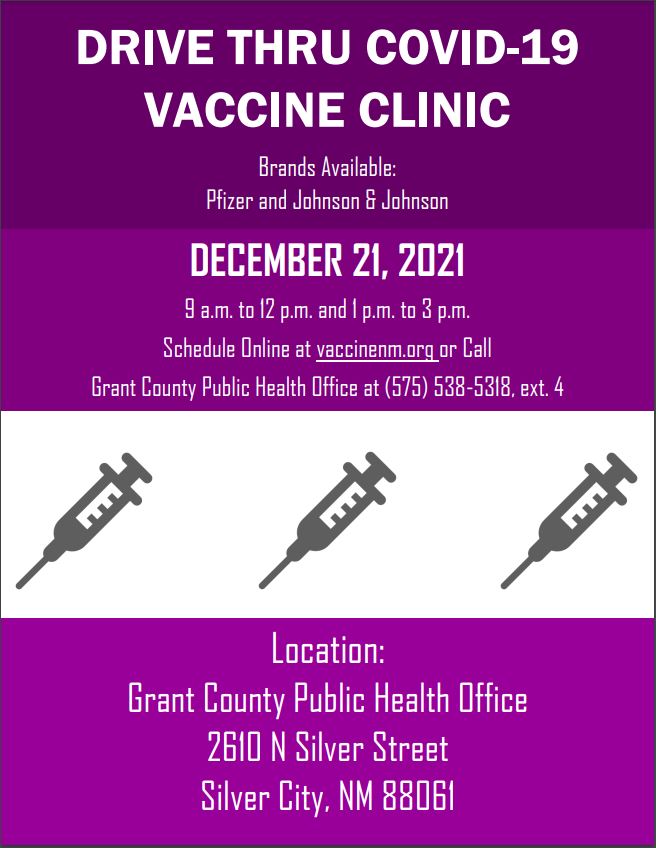 Drive-Thru COVID Vaccine Clinic