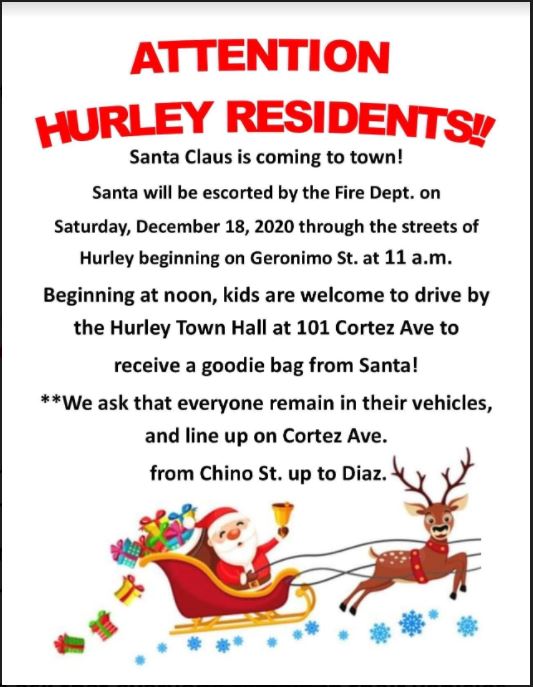 Santa Visits Hurley