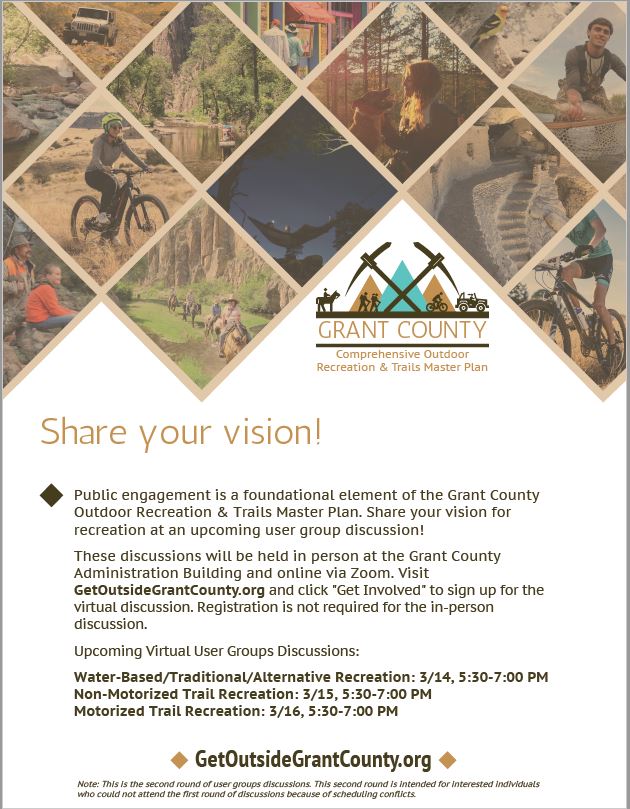 Grant County Outdoor Recreation & Trails Public Engagement