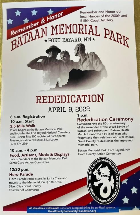 Bataan Memorial Park Rededication