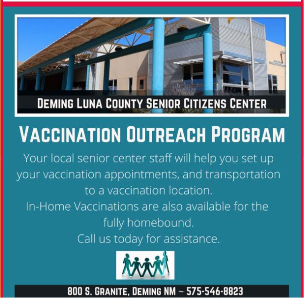 Senior Vaccination Outreach Program-Luna County