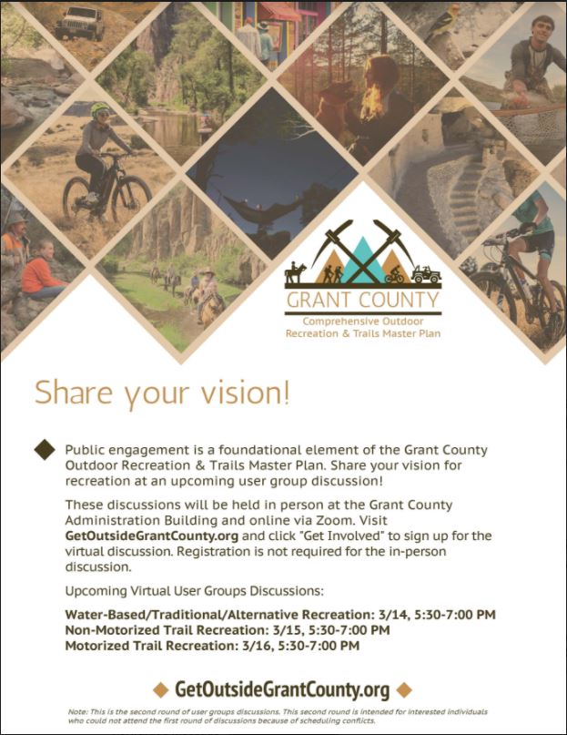 Outdoor Recreation & Trails Master Plan Public Discussion
