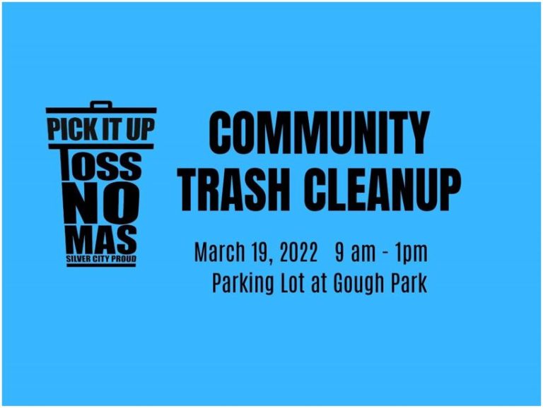 Toss Mas Volunteer Clean-Up in Silver City
