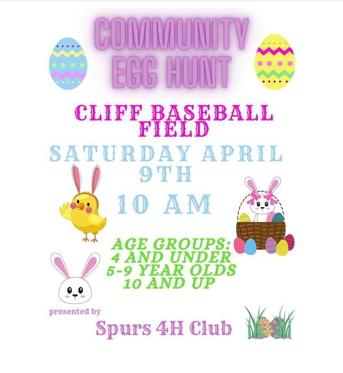 Community Easter Egg Hunt in Cliff