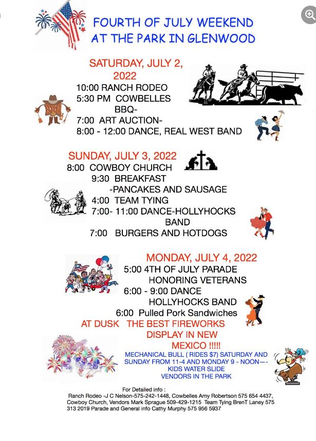 Independence Day Weekend Celebration in Glenwood