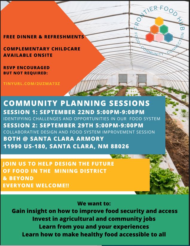 Frontier Food Hub Community Planning Sessions