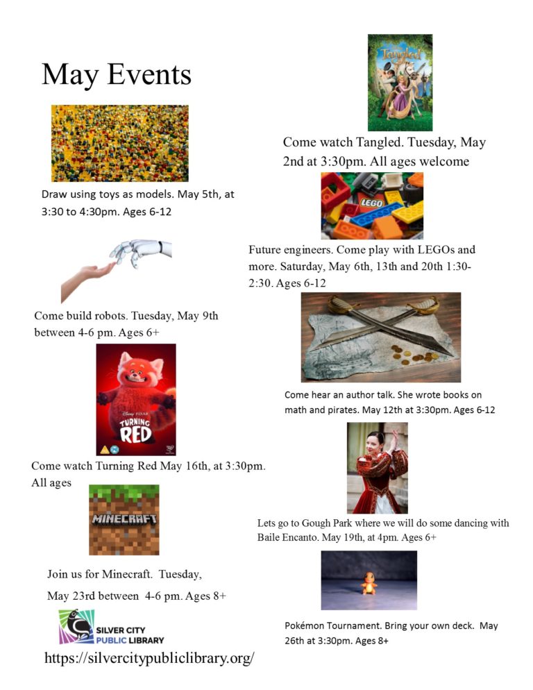 May Library Events