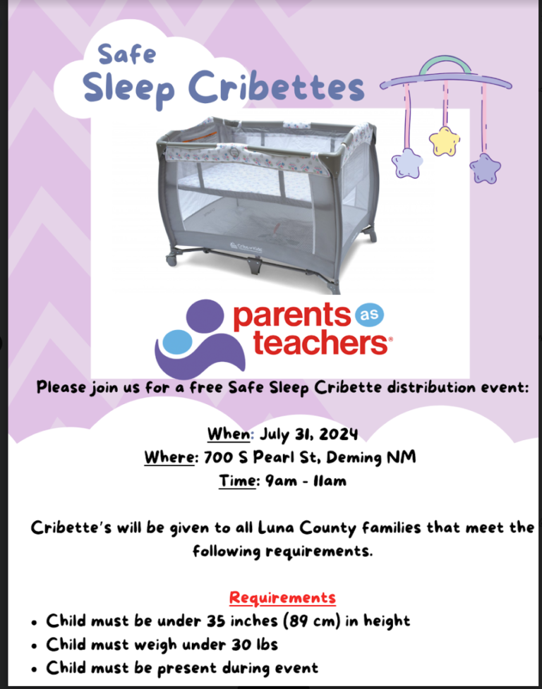 Parents As Teachers Cribette Giveaway