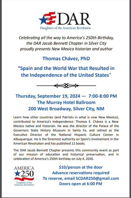 The Daughters of the American Revolution Presentation