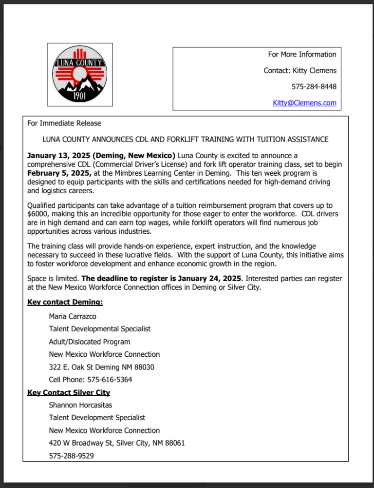 CDL & Forklift Training