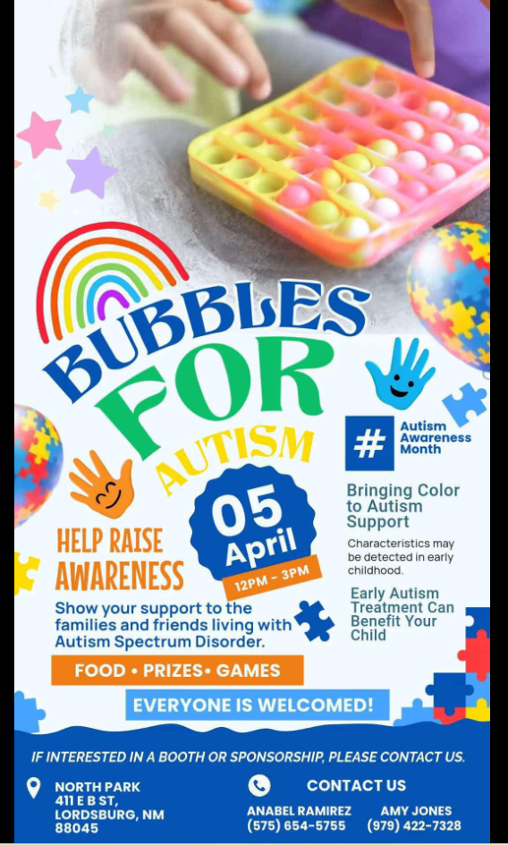 Bubbles for Autism