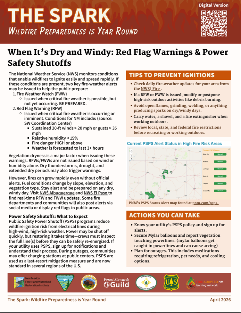 The Spark: Wildfire Preparedness is Year Round