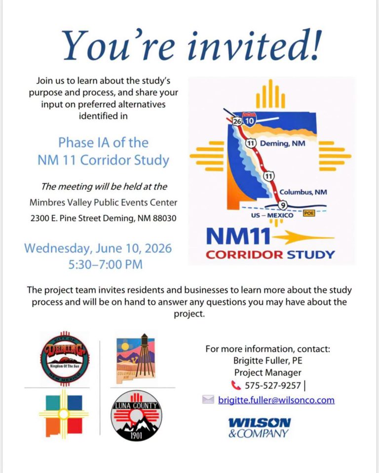 NM11 Corridor Study