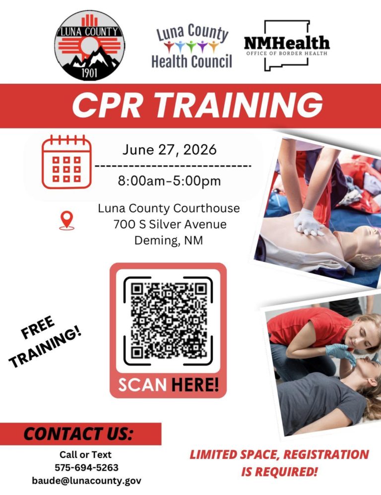 Luna County Health Council CPR Training
