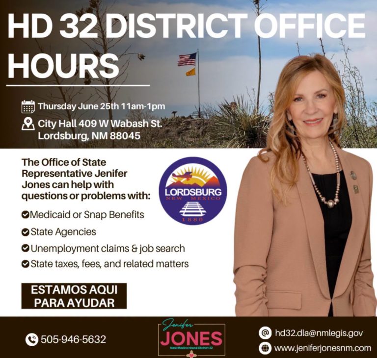 HD 32 District Office Hours