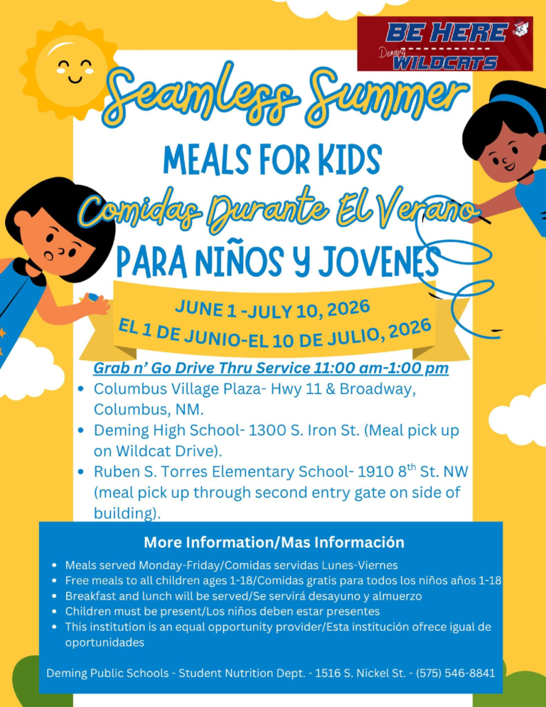 Luna County Summer Meals