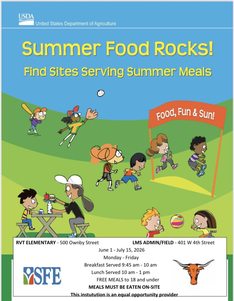 Lordsburg Municipal Schools Summer Meal Program