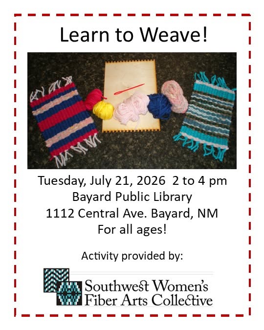Learn to Weave!