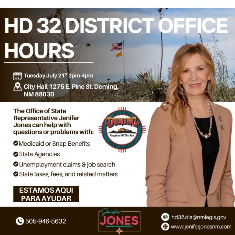 HD 32 District Office Hours