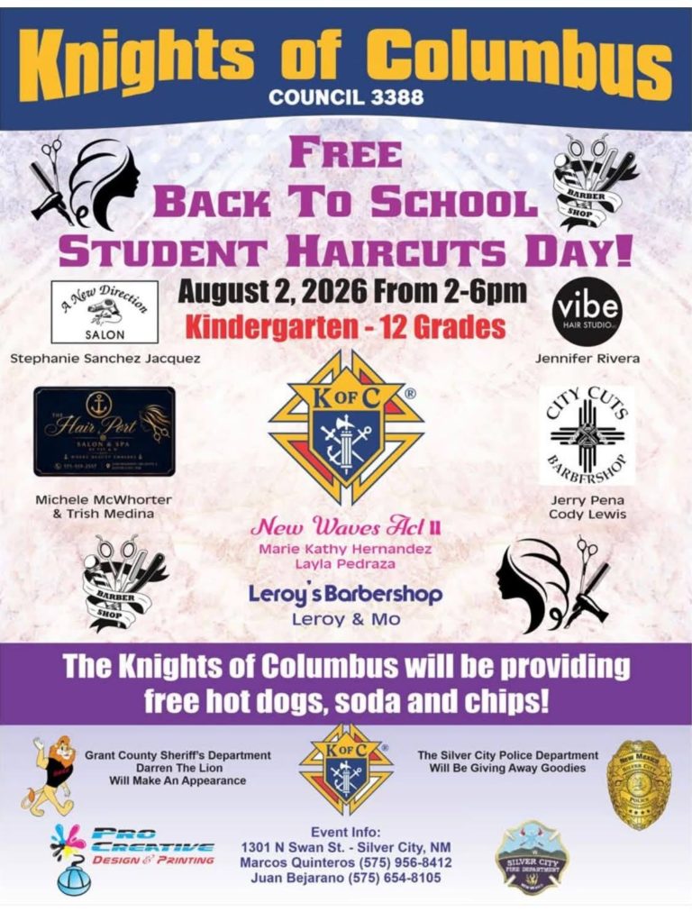 Knights of Columbus Free Haircuts